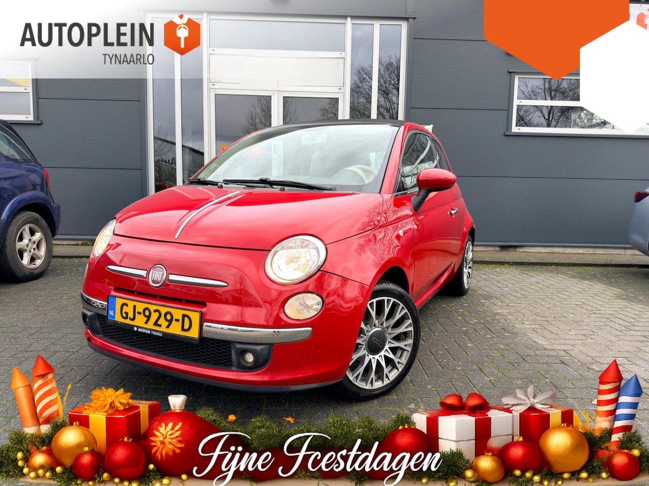 Fiat 500 C - 1.2 Lounge Carbio|*Airco*|Elec.pakket|Half-Leder|PDC|Goed odnerhouden - AutoWereld.nl