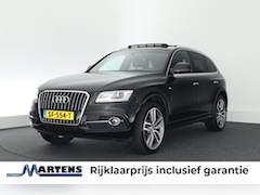 Audi Q5 - 3.0 TDI 258pk quattro 2x S-Line Trekhaak Camera Keyless B&O Memory Standkachel Navigatie P