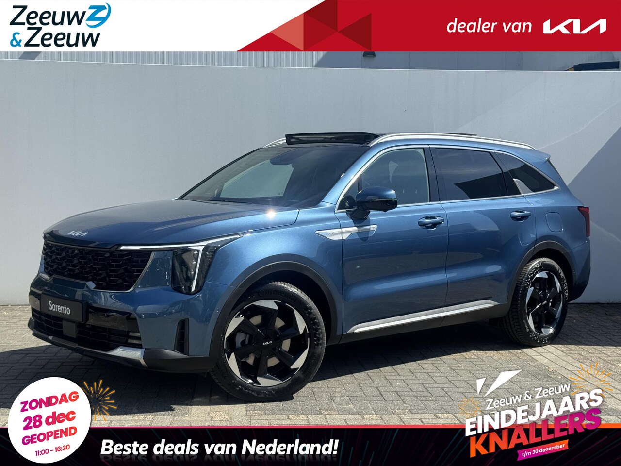 Kia Sorento - 1.6 T-GDi Plug-in Hybrid 4WD ExecutiveLine 7p. | *Direct uit voorraad leverbaar* | *Aktiek - AutoWereld.nl