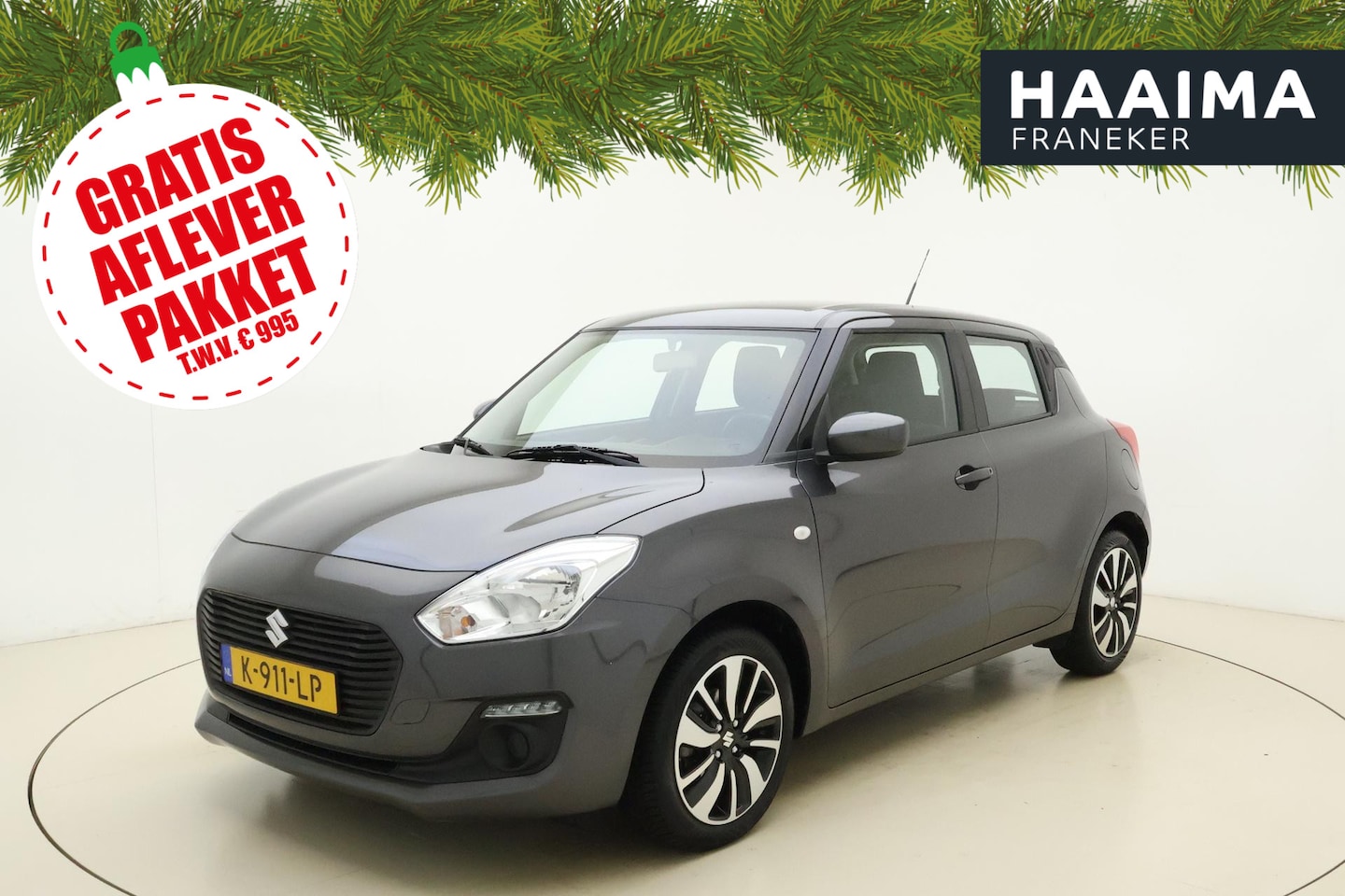 Suzuki Swift - 1.2 Comfort Smart Hybrid 90pk | Airco | Trekhaak | Lichtmetalen Velgen | Radio - Bluetooth - AutoWereld.nl