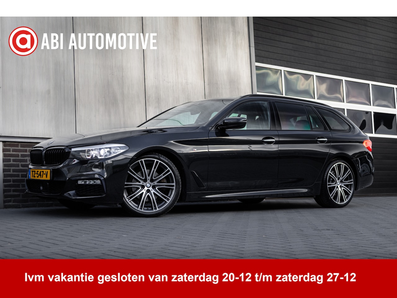 BMW 5-serie Touring - 520d 191 pk High Executive M-Sportpakket / BTW-Auto/ Pano-Dak/ Harman&Kardon/ Camera/ Lede - AutoWereld.nl