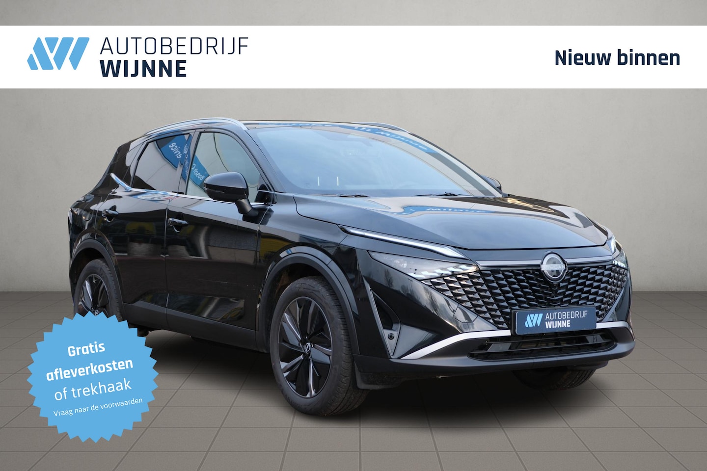 Nissan Qashqai - 1.3 MHEV 158pk Xtronic Tekna | Navi | Adaptive Cruise | 360° Camera | Leder | Head-up Disp - AutoWereld.nl