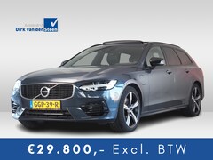 Volvo V90 - 2.0 T8 AWD Plug-in Hybrid R-Design | Luchtvering | Stoelventilatie | Massagestoelen | Pano