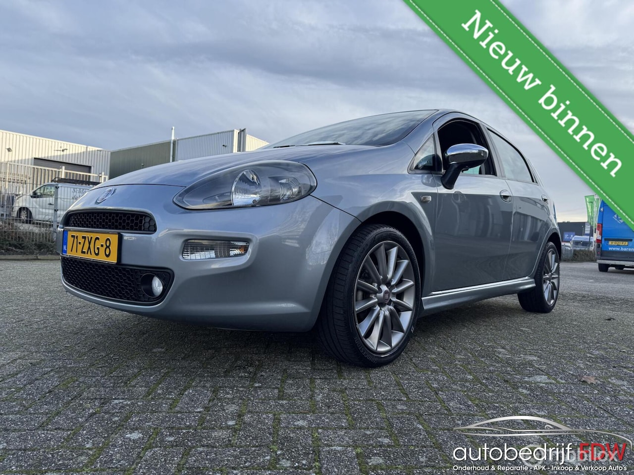 Fiat Punto Evo - 0.9 TwinAir Sport/5DEURS/AIRCO/LM VELGEN/NAP/ - AutoWereld.nl