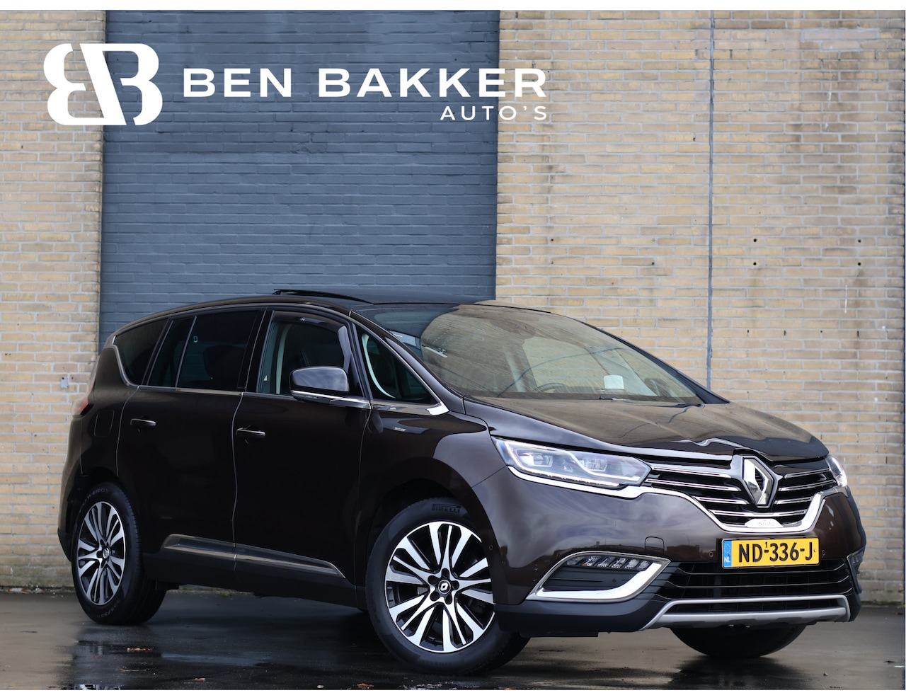 Renault Espace - 1.6 TCe Initiale Paris 7p. Automaat | 4Control | HUD | ACC | Leder | Pano | Massage | - AutoWereld.nl