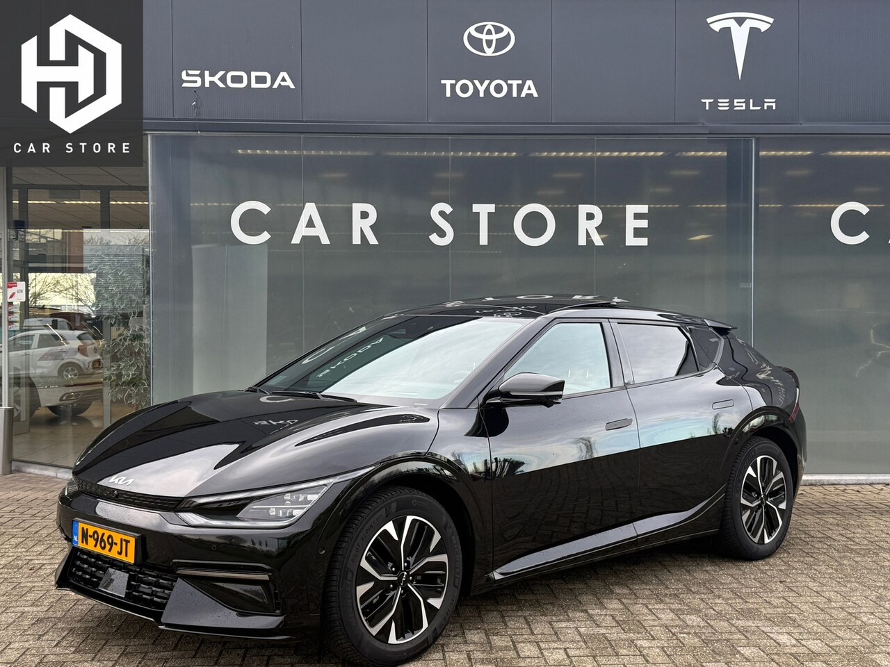 Kia EV6 - GT-Line 77.4 kWh 100% SOH PANO|MEMORY|VOL UITGEVOERD - AutoWereld.nl