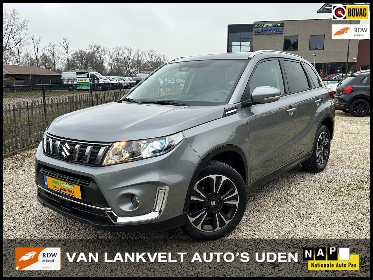 Suzuki Vitara - 1.4 Turbo Style, Leder, Navi, Panodak - AutoWereld.nl