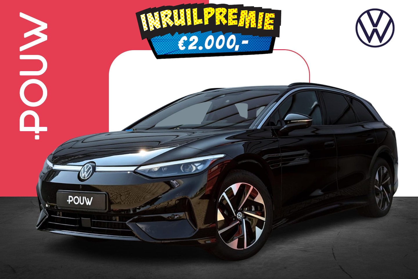 Volkswagen ID.7 Tourer - 286pk Pro Business 77 kWh | 19" Velgen | Stoelverwarming - AutoWereld.nl
