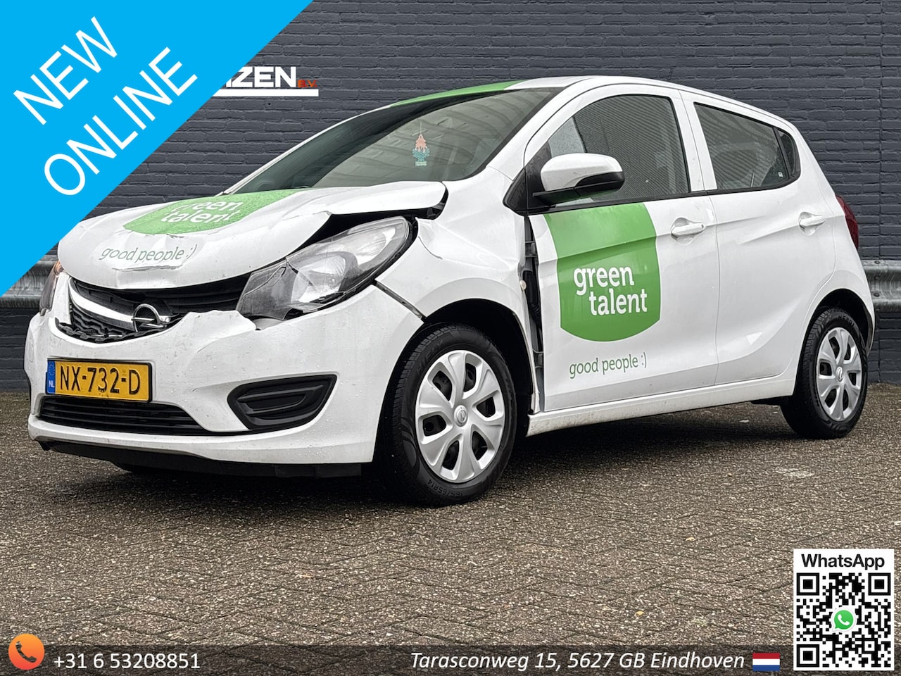 Opel Karl - 1.0 ecoFLEX Edition € 1.999| Cruise | Airco | - AutoWereld.nl