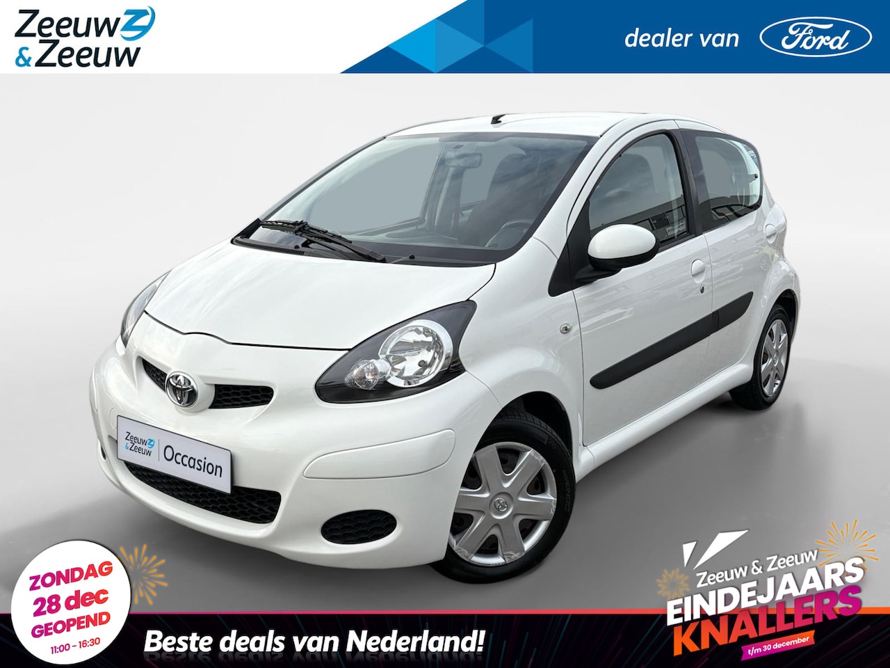 Toyota Aygo - 1.0-12V Comfort Navigator | Airco | Navigatie | nieuwe apk | - AutoWereld.nl