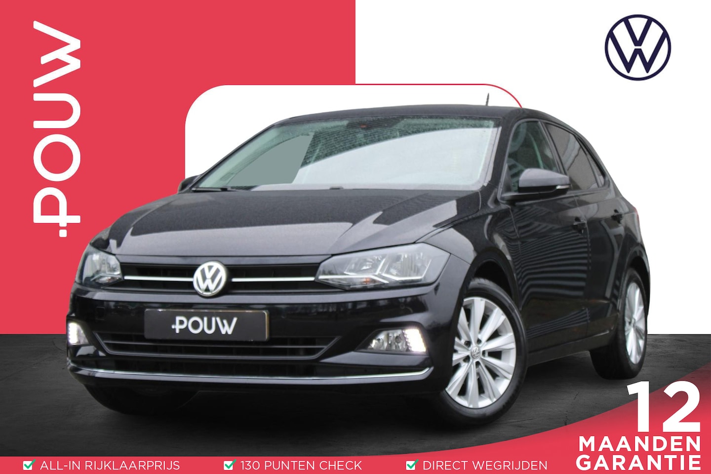 Volkswagen Polo - 1.0 TSI 95pk Highline | Apple Carplay & Android Auto | Climatronic | 16" Velgen Las Minas - AutoWereld.nl