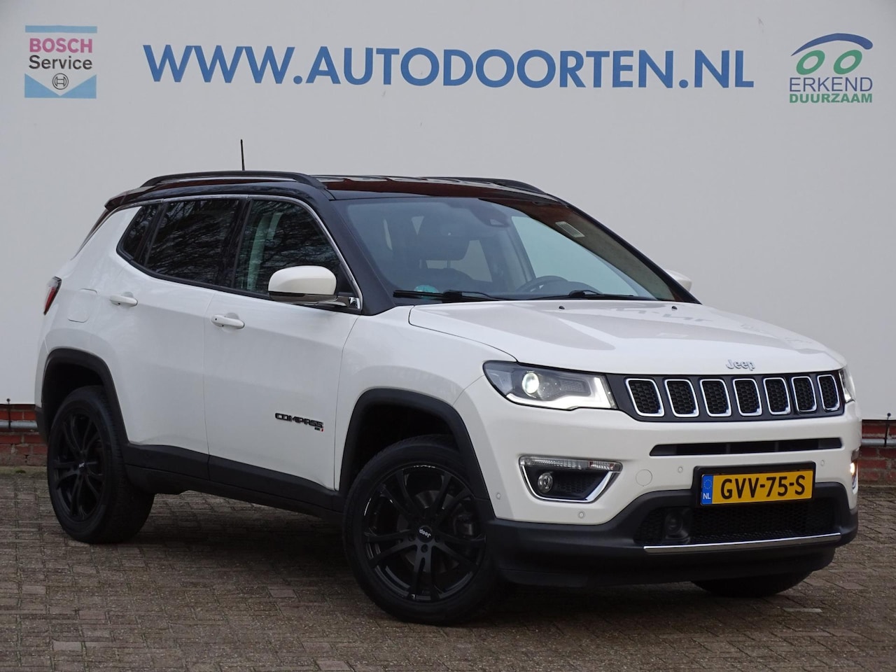 Jeep Compass - 1.4 MultiAir Limited 4x4|Adaptive|Camera|Beats|Keyless - AutoWereld.nl