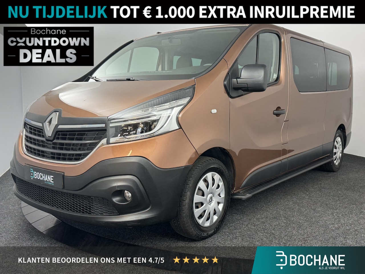 Renault Trafic Passenger - 2.0 dCi 120 Grand Zen 9-PERSOONS | NAVIGATIE | AIRCONDITIONING - AutoWereld.nl