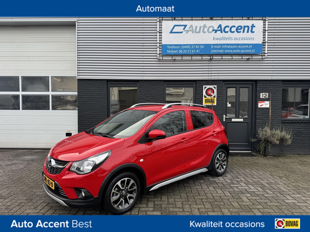 Opel Karl - 1.0 Rocks Online Edition Automaat/Navi/LMV/64dkm... - AutoWereld.nl