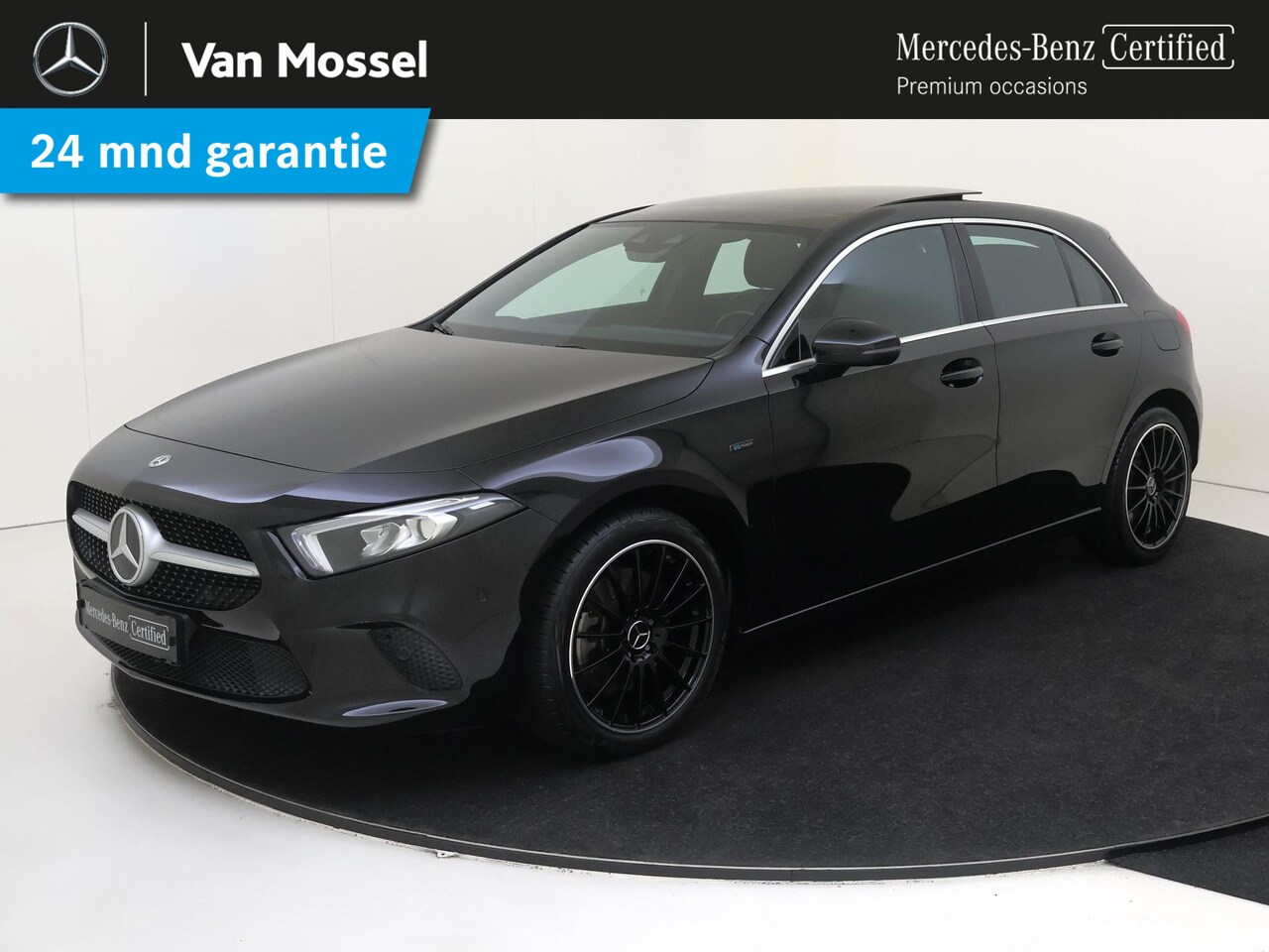 Mercedes-Benz A-klasse - 250 e Panoramadak / Memory Seat / Parkeercamera / Multispaakvelgen / Sfeerverlichting / El - AutoWereld.nl