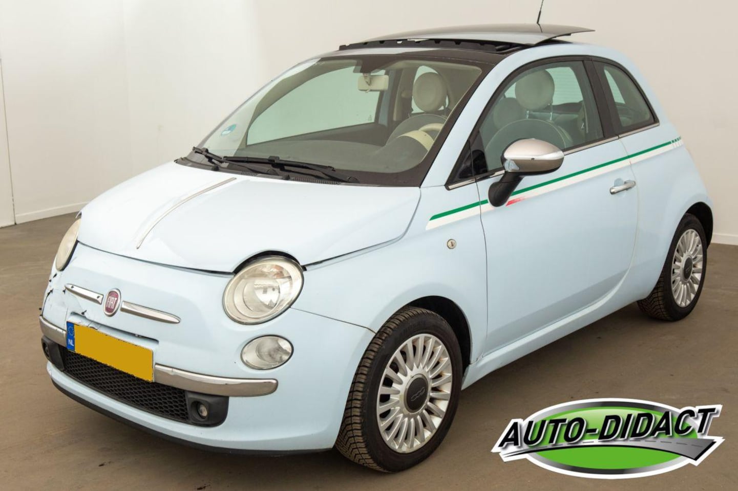 Fiat 500 - 1.2 Airco Open Pano - AutoWereld.nl