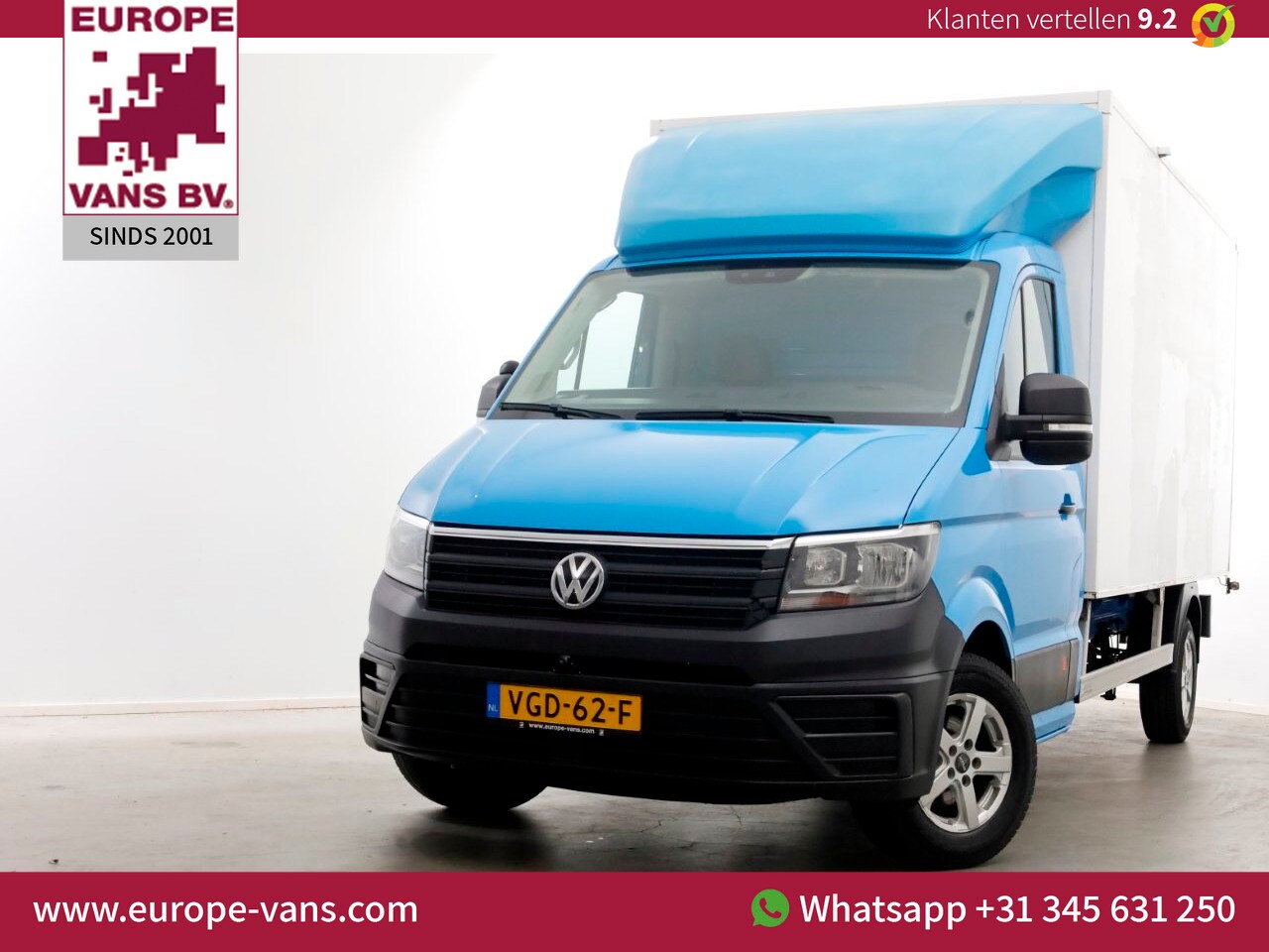 Volkswagen Crafter - 35 2.0 TDI E6 Bakwagen met achterdeuren 2 Persoons 06-2020 - AutoWereld.nl
