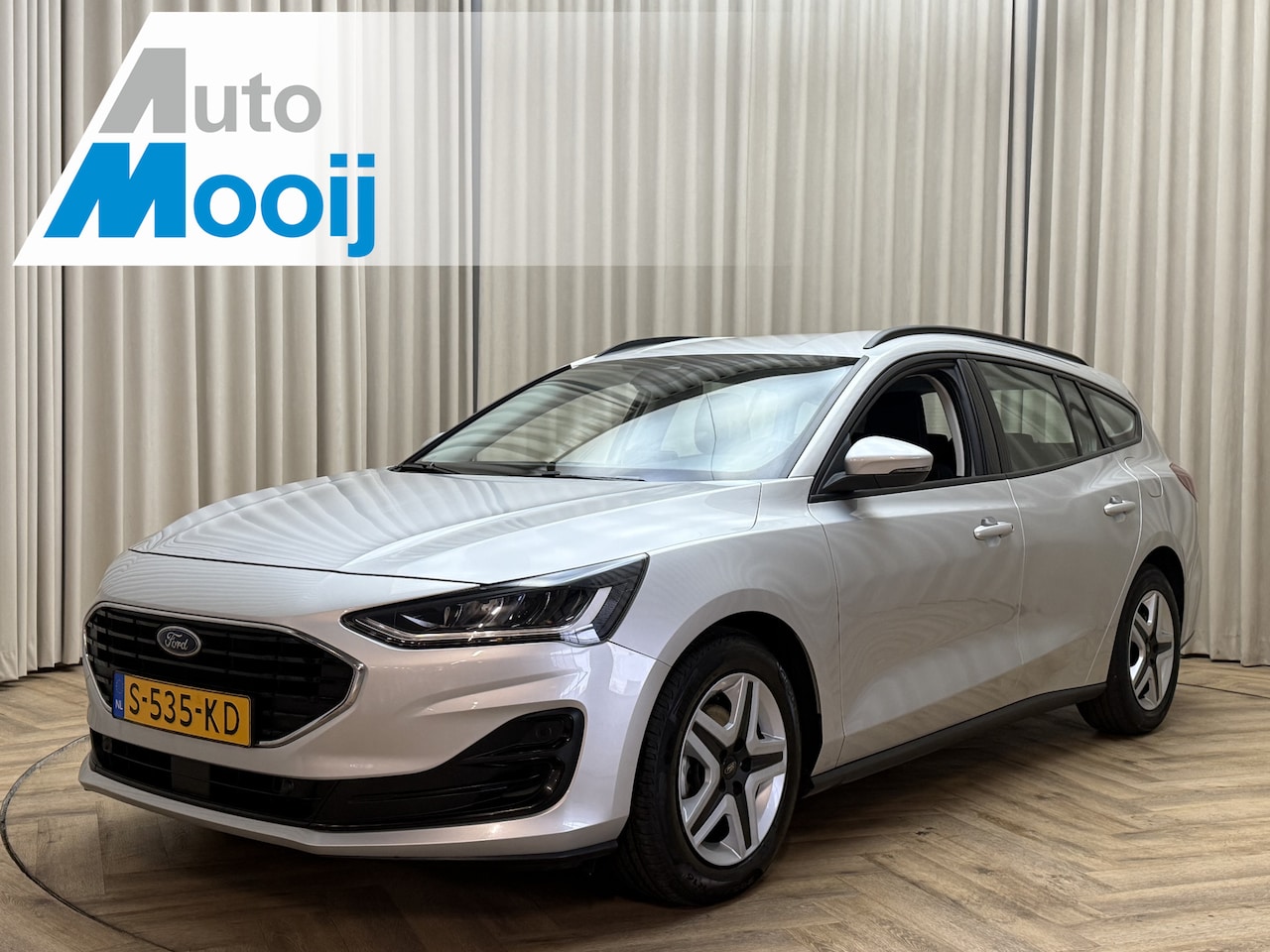 Ford Focus Wagon - 1.0 EcoBoost Hybrid Connected *Org.NL!* Carplay / Cruise / Navigatie / Airconditioning / L - AutoWereld.nl