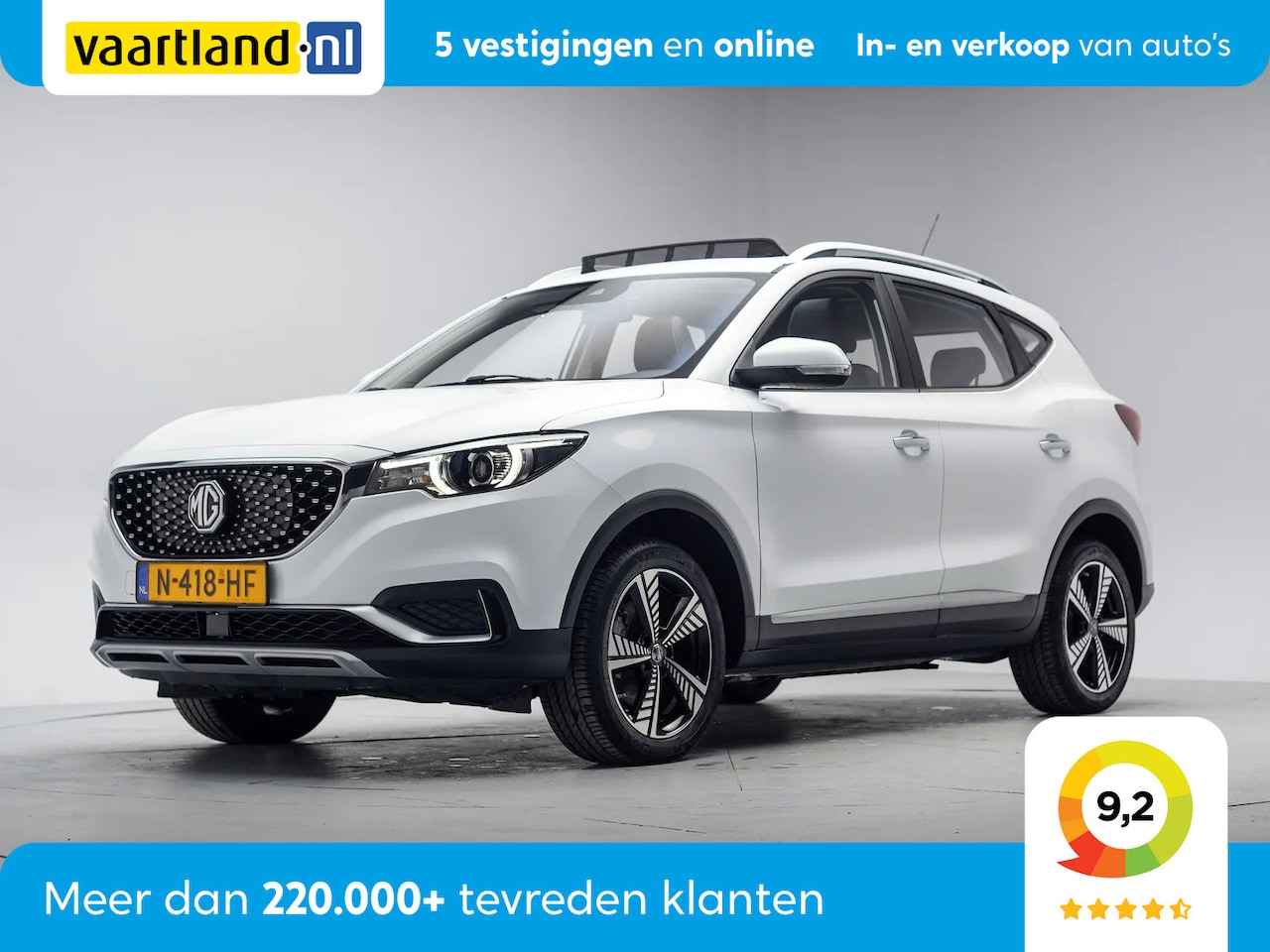 MG ZS - Luxury 45 kWh [ Panoramadak Leder Nav Cam - AutoWereld.nl