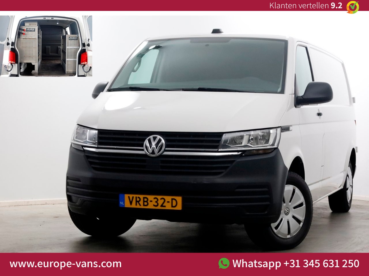 Volkswagen Transporter - T6.1 2.0 TDI Lang Comfortline Airco/Navi/Inrichting 06-2022 - AutoWereld.nl