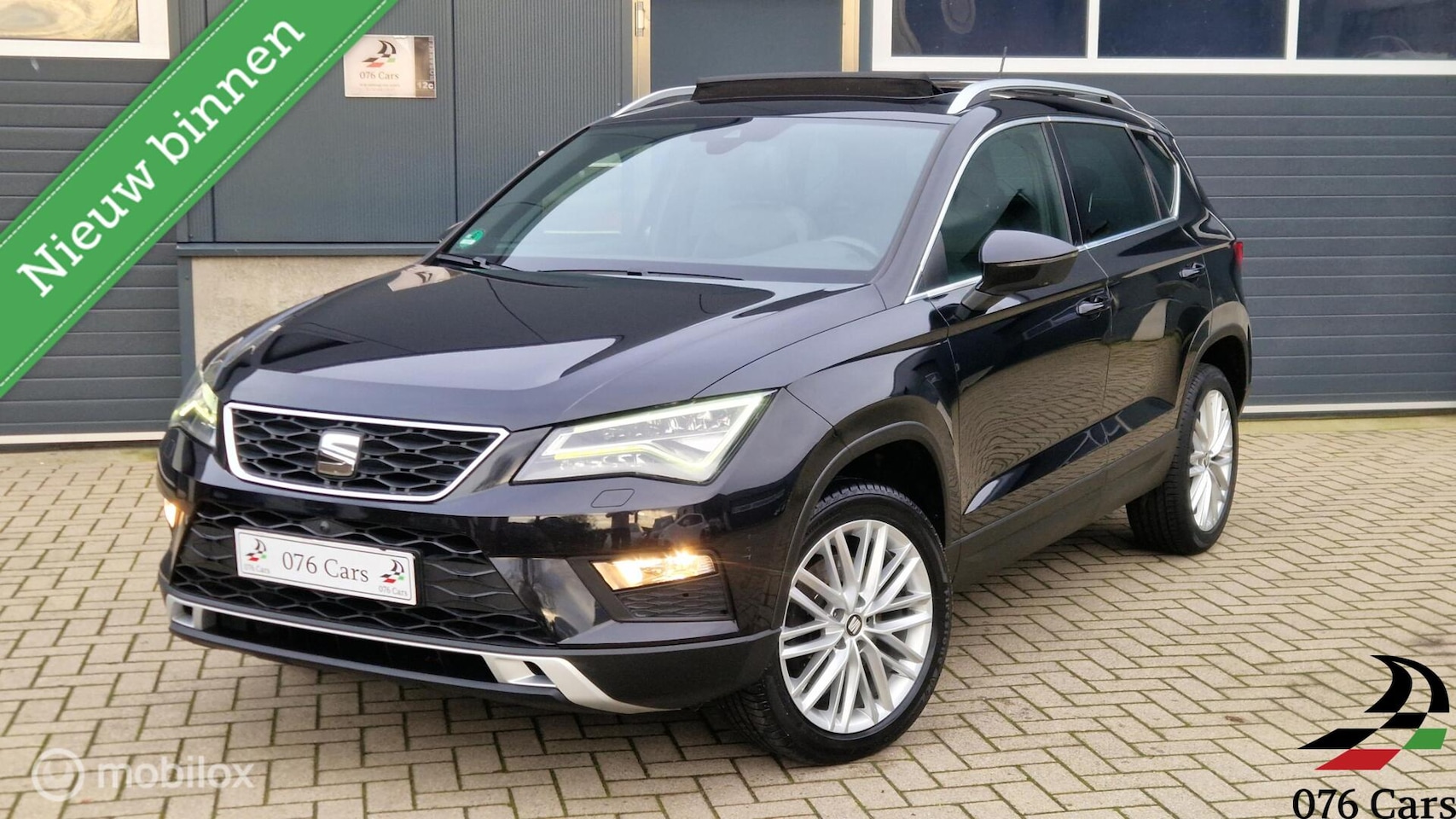 SEAT Ateca - 1.4 TSI FR PANO TREKHAAK LANEASSIST 360 CAMERA DODEHOEKASS. VOL OPTIES - AutoWereld.nl