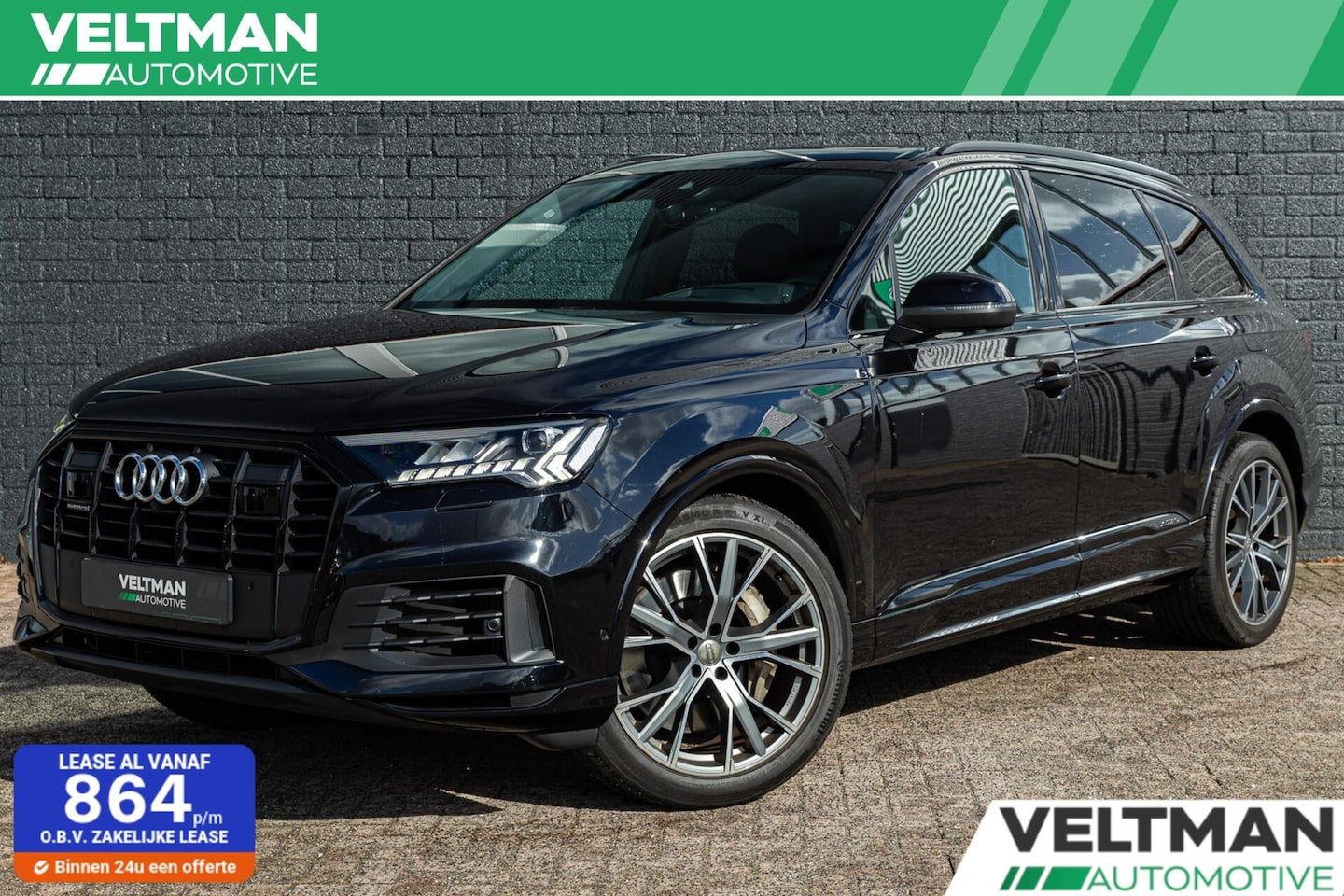 Audi Q7 - 55 TFSI e quattro S-Line PANO TREKHAAK B&O MEMORY - AutoWereld.nl