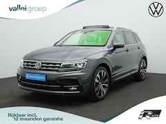 Volkswagen Tiguan - 2.0 TDI 150 pk DSG R-Line | Panoramadak | Trekhaak | Navigatie Discover Pro | Stuur-/achte