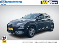 Hyundai Kona Electric - EV Premium 64kWh 3-Fase | SoH 100% | Leer | Navi