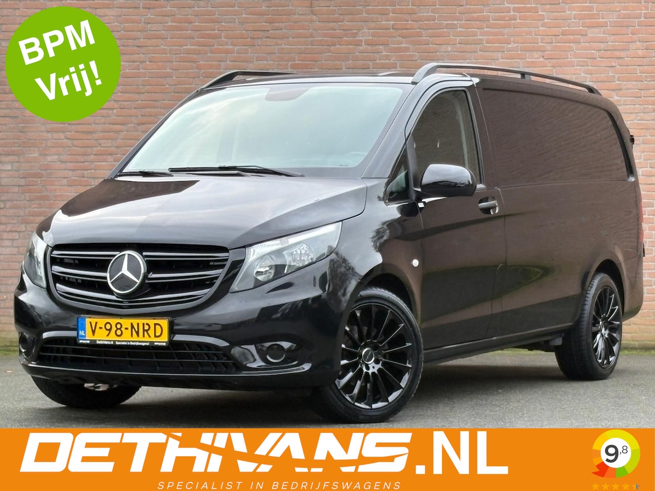 Mercedes-Benz Vito - 114CDI 136PK Lang 9G-Tronic / Carplay / Distronic / trekhaak 2.500kg / Euro6 - AutoWereld.nl