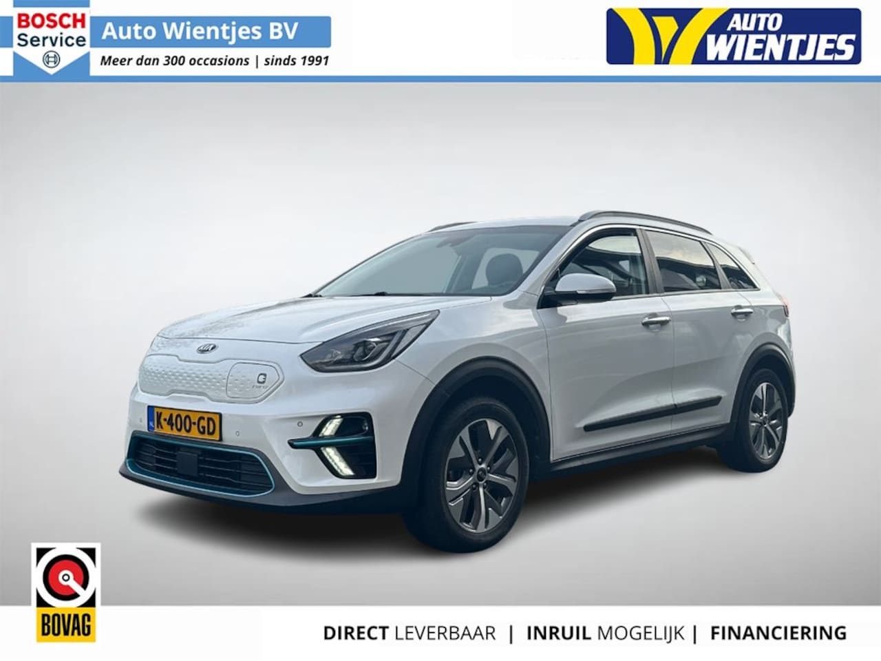 Kia e-Niro - ExecutiveLine 64kWh | SoH 100% | Leer | Navi - AutoWereld.nl