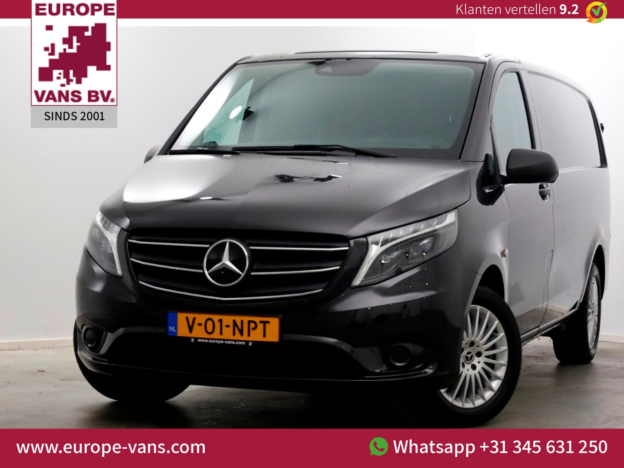 Mercedes-Benz Vito - 119 CDI 190pk Lang 9G Tronic Automaat LED/Navi/Camera 01-2024 - AutoWereld.nl