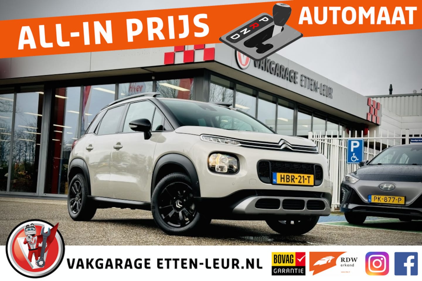 Citroën C3 Aircross - 1.2 Shine / CAMERA / TREKHAAK / CRUISE - AutoWereld.nl