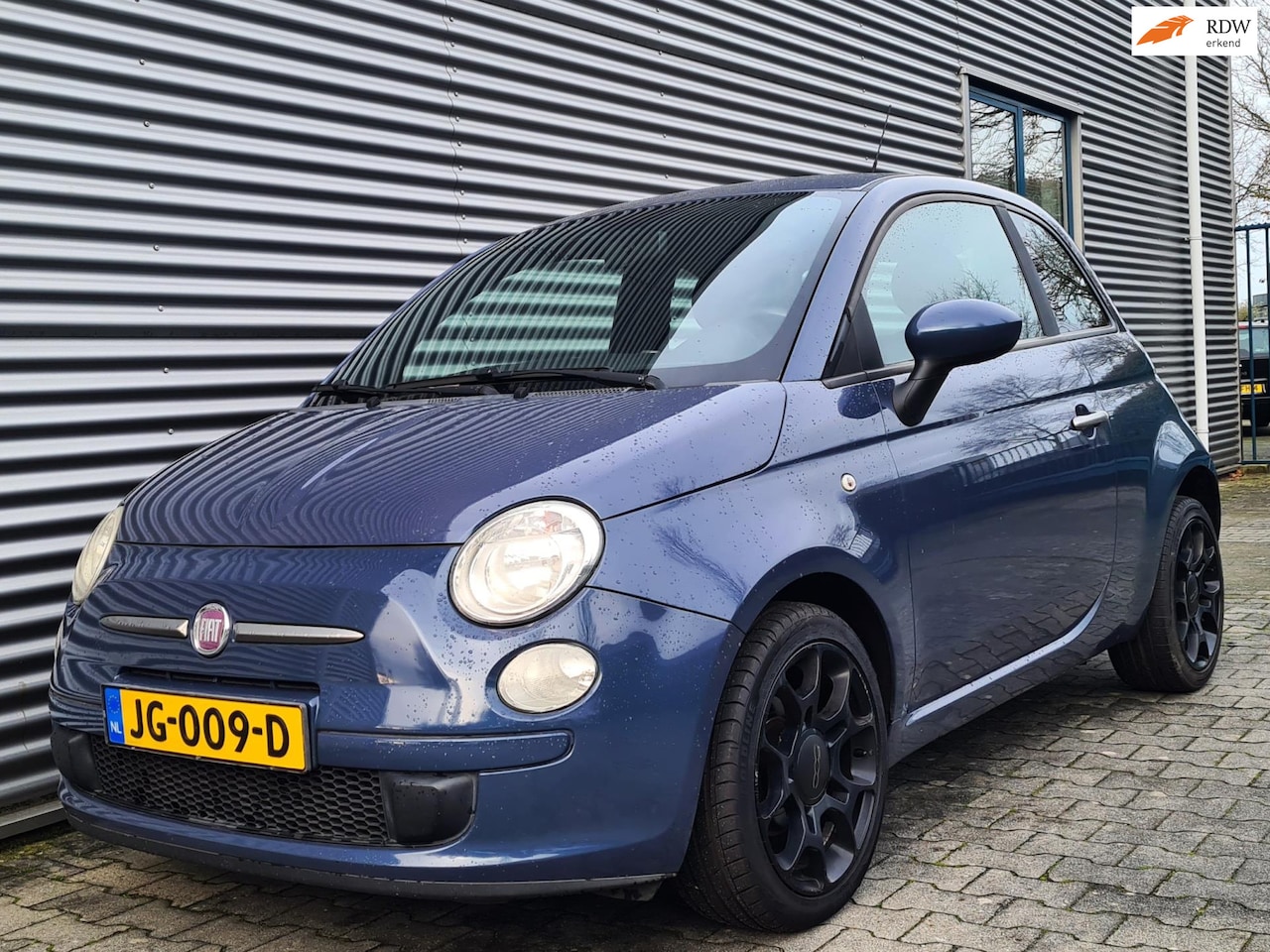 Fiat 500 - 0.9 TwinAir NL 08-2011 Blauw Metallic - AutoWereld.nl