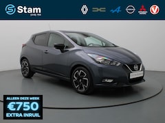 Nissan Micra - IG-T 90pk N-Design Xtronic Automaat Airco | Cruise | Carplay | Parkeersens. achter