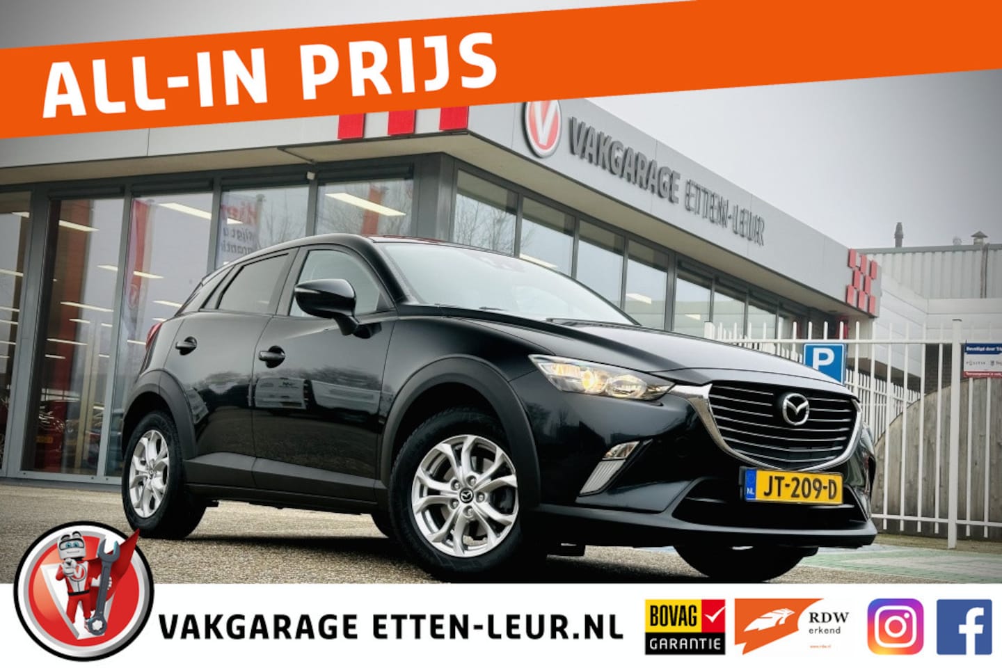Mazda CX-3 - 2.0 SkyActiv-G 120 Skylease | TREKHAAK | STOELVERWARMING - AutoWereld.nl