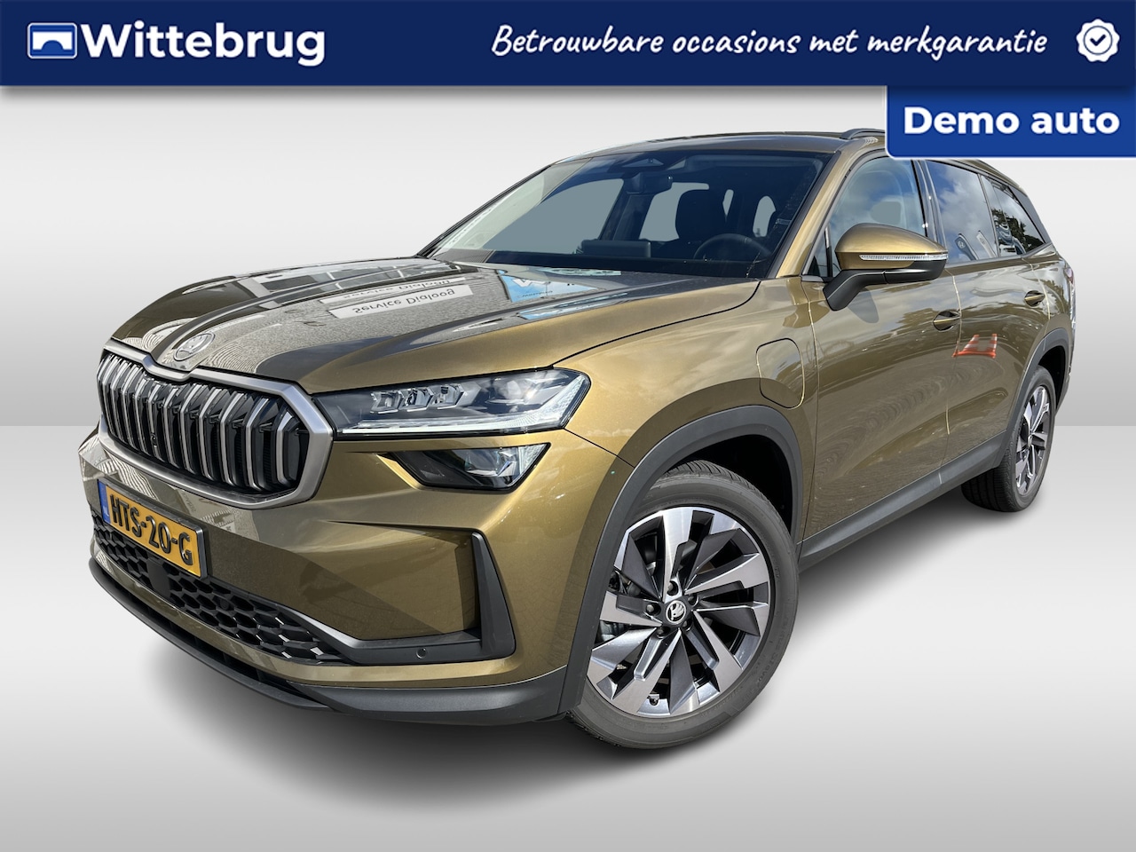 Skoda Kodiaq - 1.5 TSI PHEV Business Edition Camera / App-connect / Cruise control / Airconditioning / Na - AutoWereld.nl