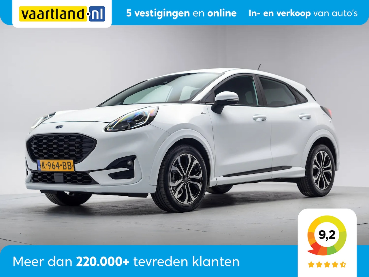 Ford Puma - 1.0 EcoBoost 125pk Hybrid ST-Line [ LED Navi Apple/Android ] - AutoWereld.nl