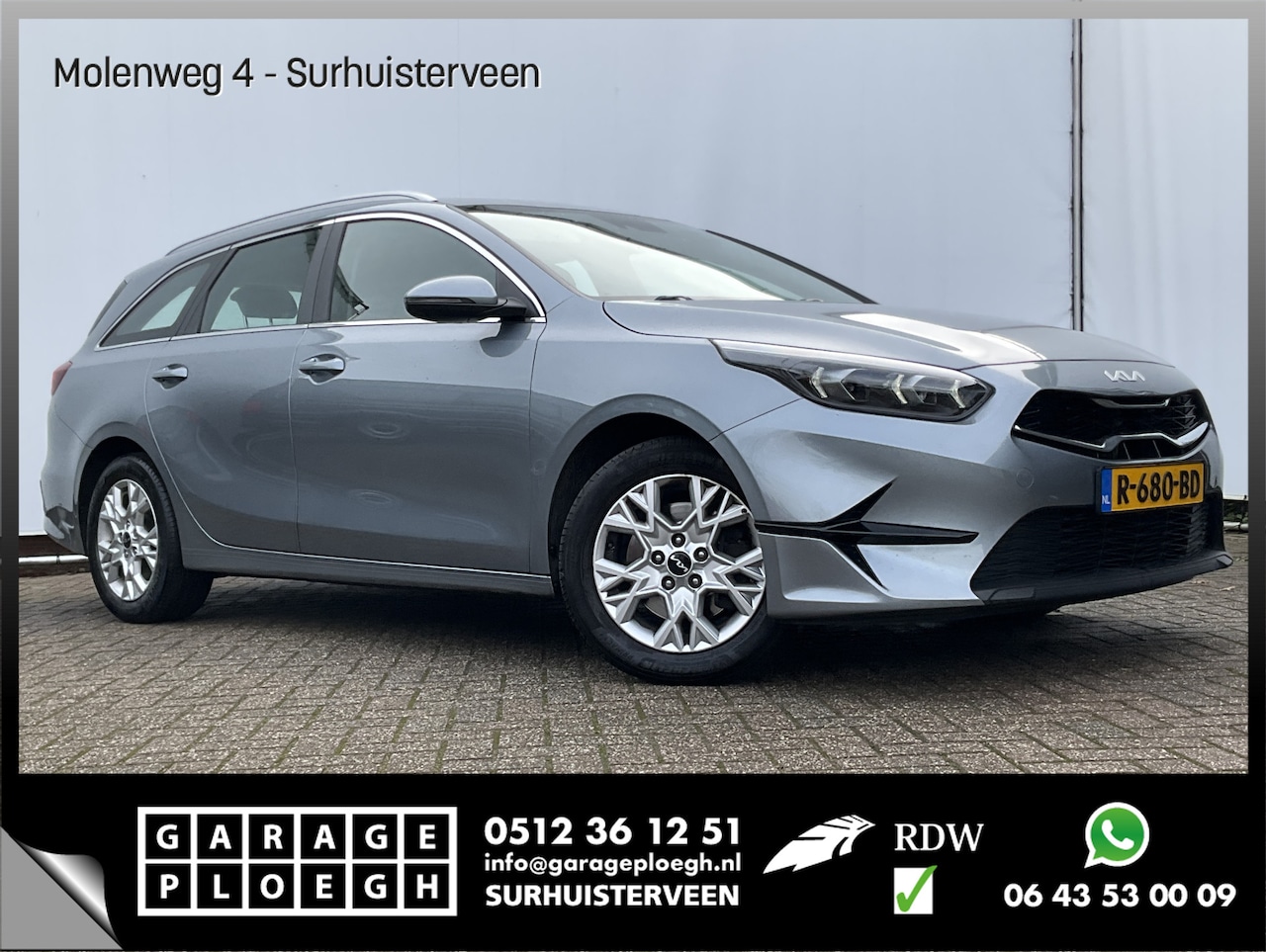 Kia Cee'd Sportswagon - Ceed 1.0 T-GDi DynamicLine Nav/Cruise Carplay Led Camera DAB NL-Auto Voll.Onderhouden! - AutoWereld.nl