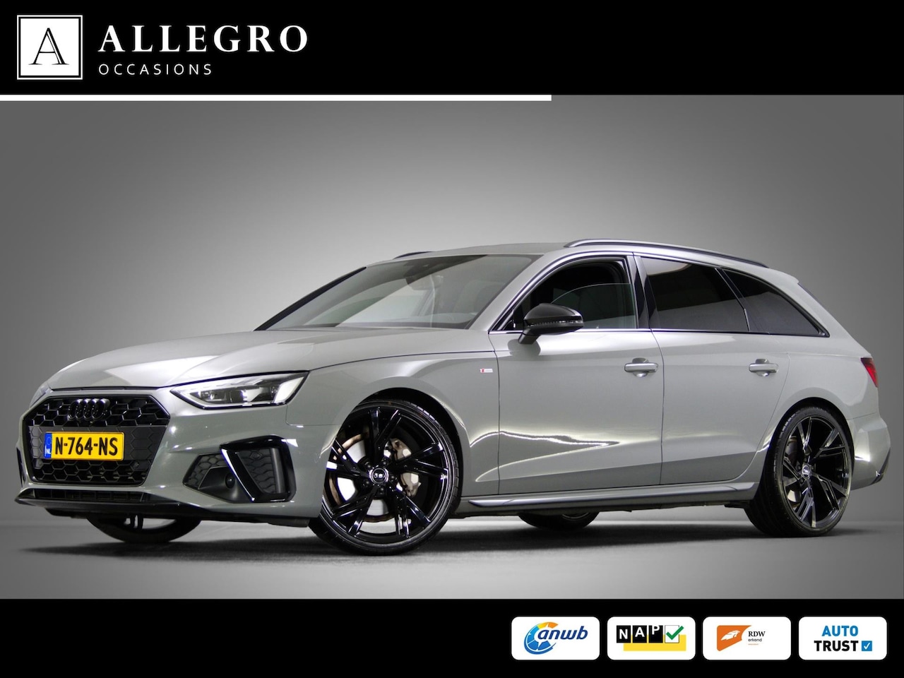 Audi A4 Avant - 40 TFSI Competition S-Line Edition (SFEERVERLICHTING, APPLE CARPLAY/ANDROID AUTO, LED-MATR - AutoWereld.nl