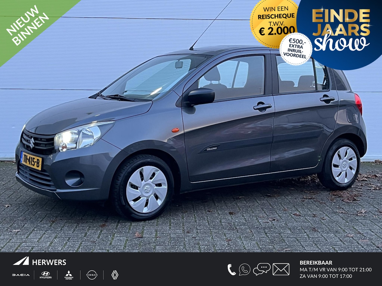 Suzuki Celerio - 1.0 Comfort / airco / Bluetooth telefoonvoorbereiding / dealer onderhouden / - AutoWereld.nl