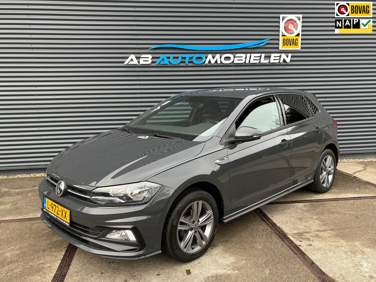 Volkswagen Polo - 1.0 TSI Highline R LINE/ DIGITAL DASH/ AUTOMAAT/ PDC - AutoWereld.nl