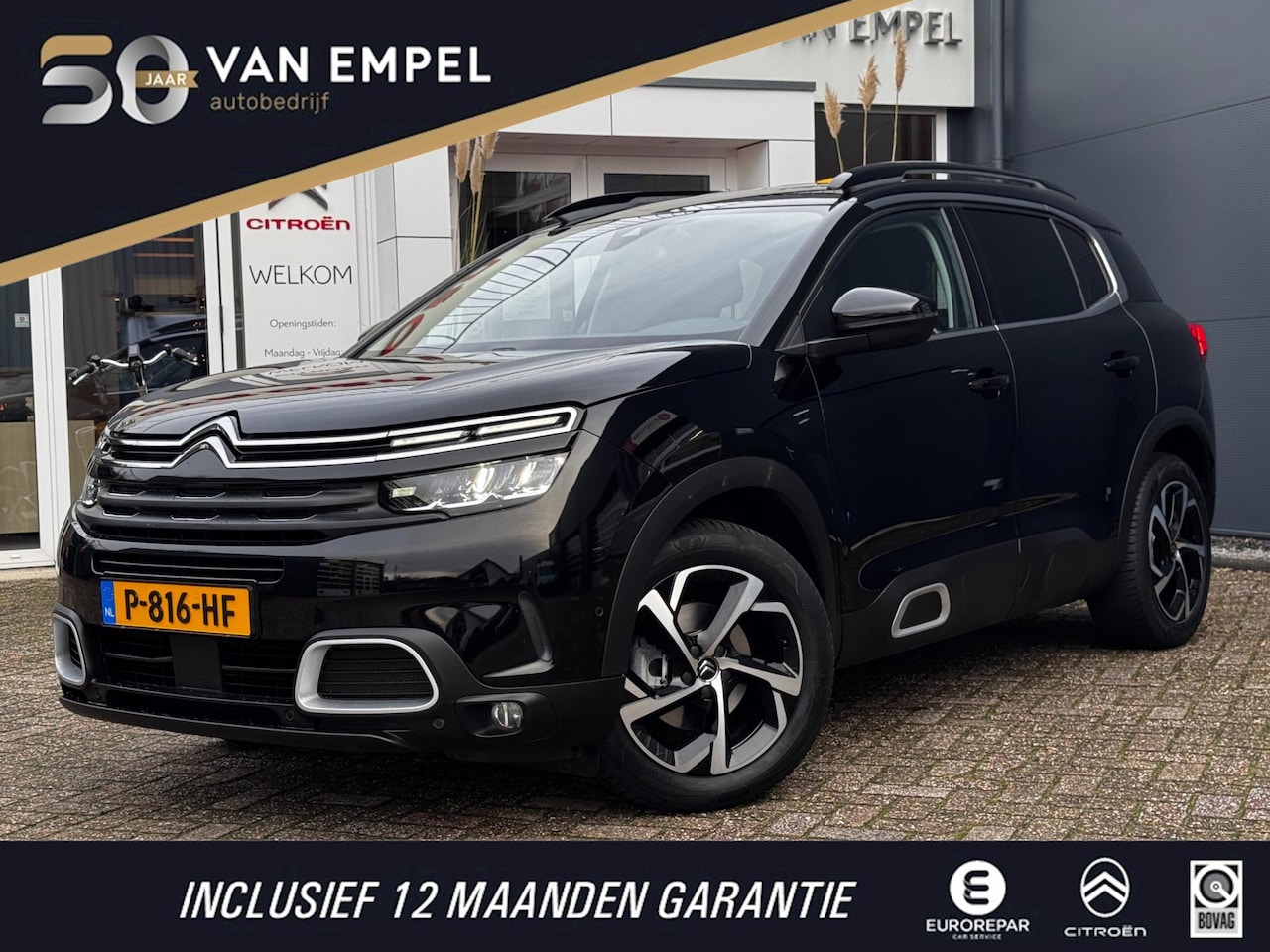 Citroën C5 Aircross - 1.2 PureTech Business | Automaat | Camera | Navigatie | Virtual Cockpit | Parkeersensoren - AutoWereld.nl