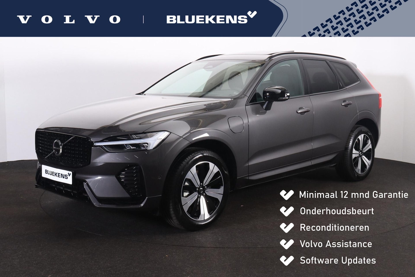 Volvo XC60 - T6 Recharge AWD Plus Dark - Panorama/schuifdak - IntelliSafe Assist & Surround - 360º Came - AutoWereld.nl