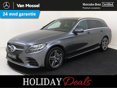 Mercedes-Benz C-klasse Estate - 300 e Business Solution AMG / Parkeercamera / Artico Leder / Privacy Glass / Stoelverwarmi