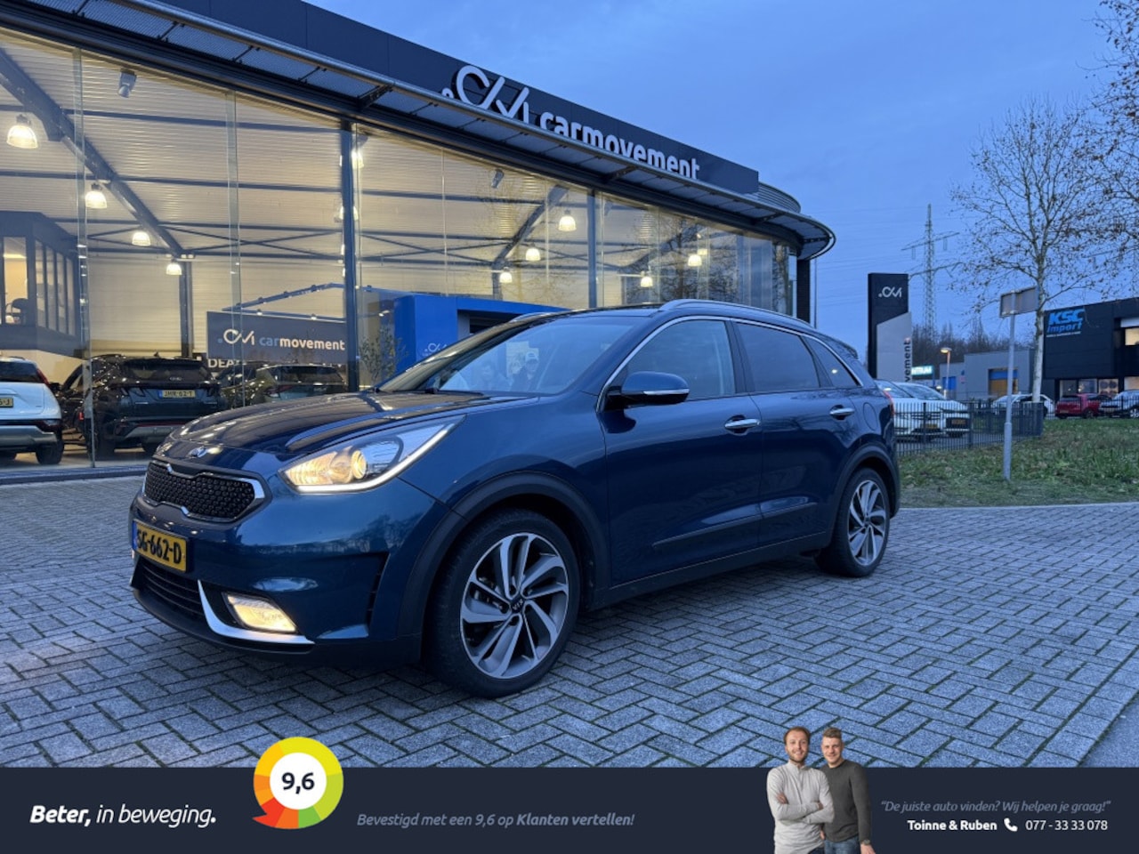 Kia Niro - 1.6 GDi Hybrid Design Edition | NL Auto | Schuifdak | Stoel+Stuu - AutoWereld.nl