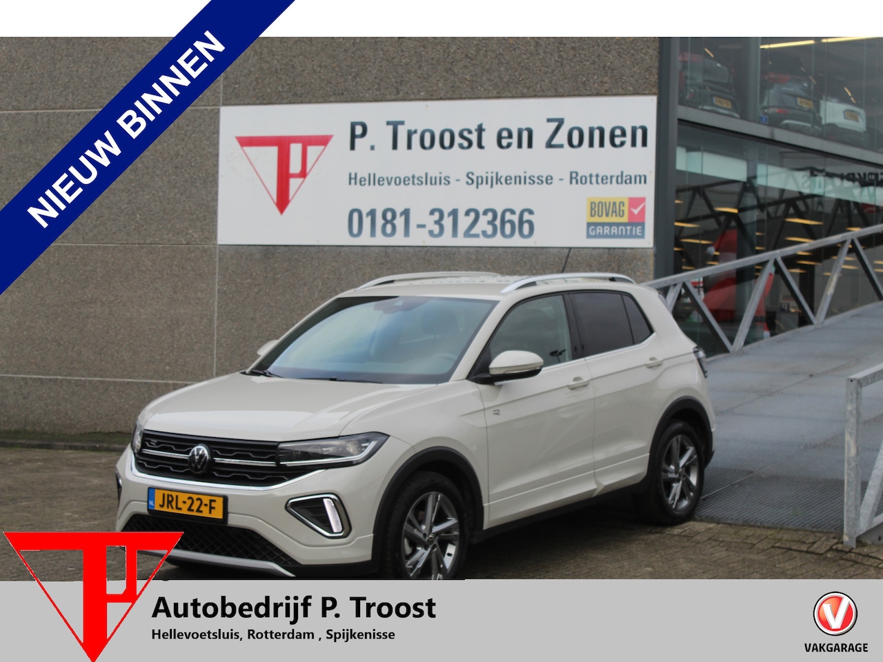 Volkswagen T-Cross - 1.0 TSI R-Line KRIJT! 2x Automaat/Navigatie/Virtual cockpit/Adaptive cruise control/Achter - AutoWereld.nl