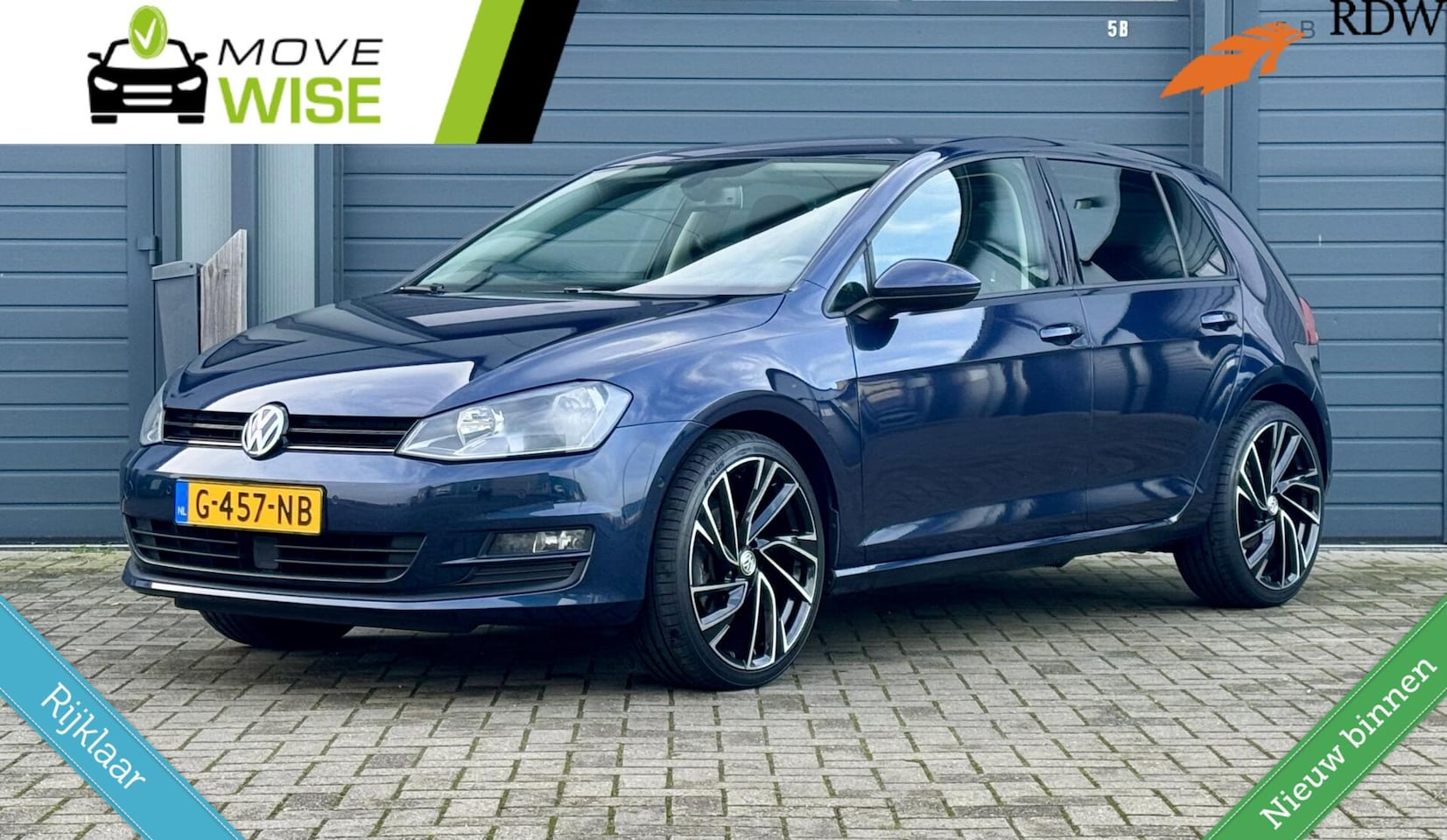 Volkswagen Golf - 1.2 TSI 105pk Highline | Sportline | Adpt. Cruise | Trekhaak | 5 Drs. | Carplay | Nette Au - AutoWereld.nl