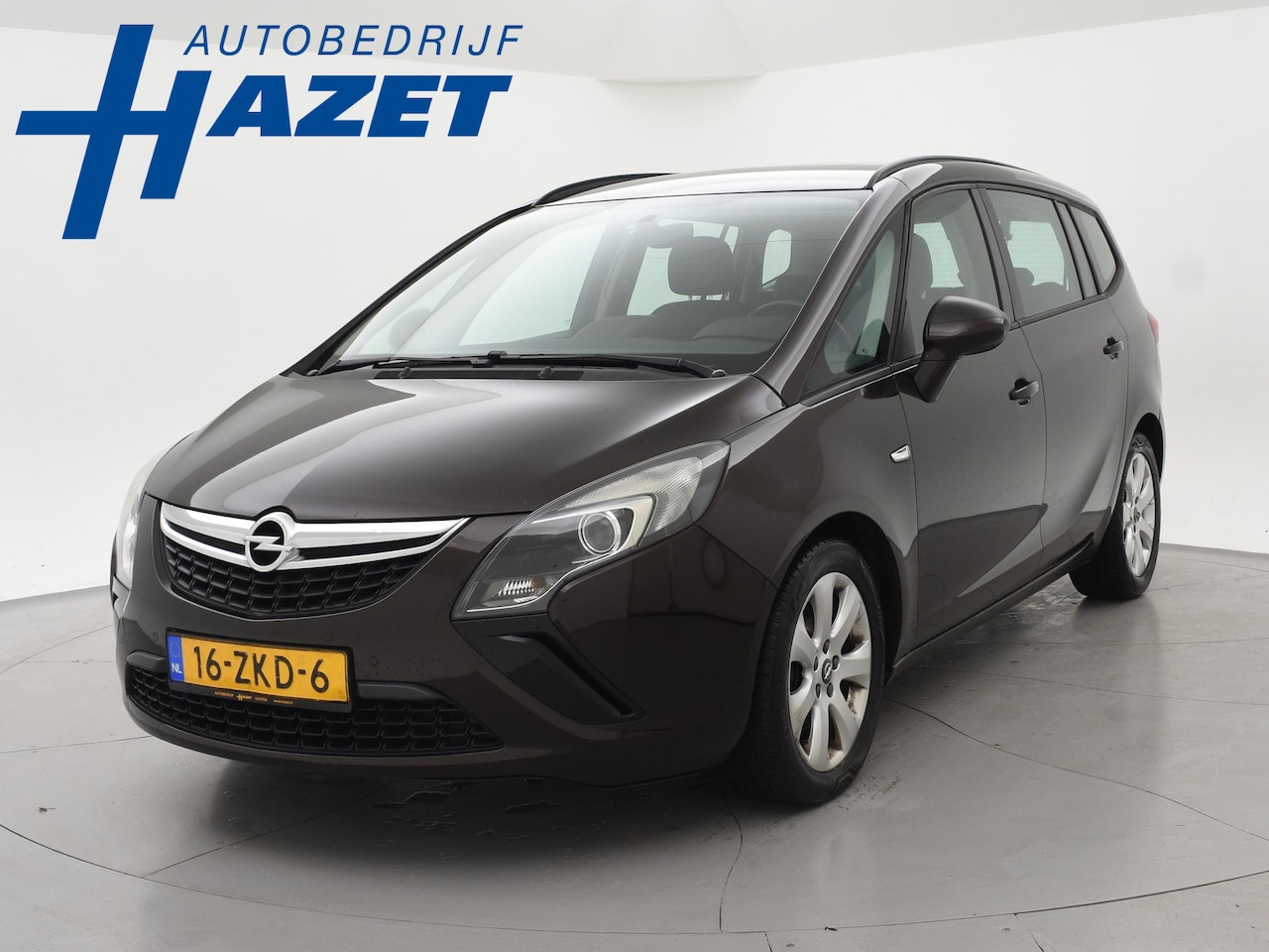 Opel Zafira Tourer - 1.4 NIEUW MODEL 7-PERSOONS + TREKHAAK | CRUISE CONTROL | PARKEERSENSOREN V+A - AutoWereld.nl