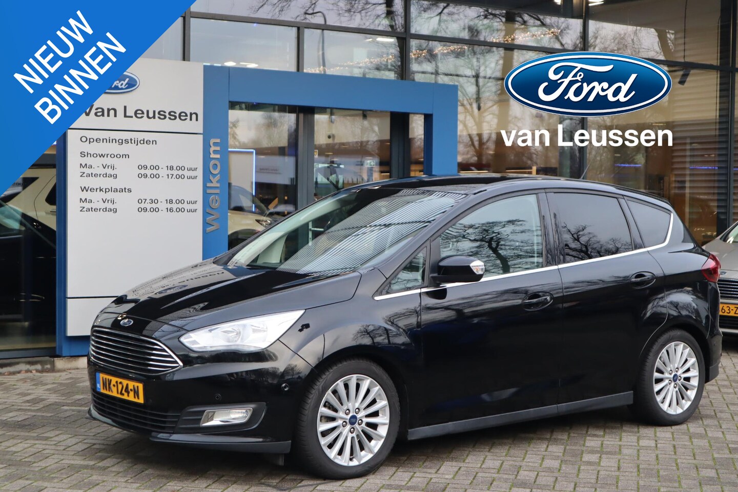 Ford C-Max - 1.5 150PK TITANIUM AUTOMAAT CLIMA TREKHAAK CAMERA NAVIGATIE KEYLESS P-SENSOREN - AutoWereld.nl