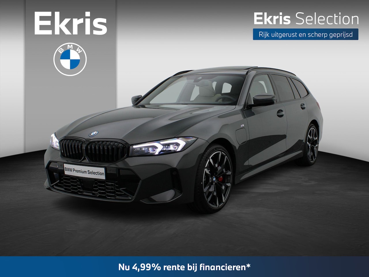 BMW 3-serie Touring - 330e M Sportpakket Pro | Comfort Pack | Stuurwielrand Verwarmd | Trekhaak | Panoramadak | - AutoWereld.nl